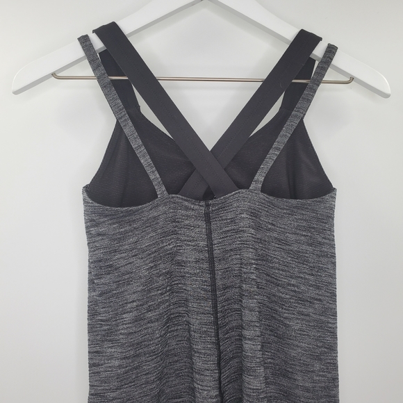 Lululemon Run For Gold Tank Heathered Gray Rare - Picture 5 of 7